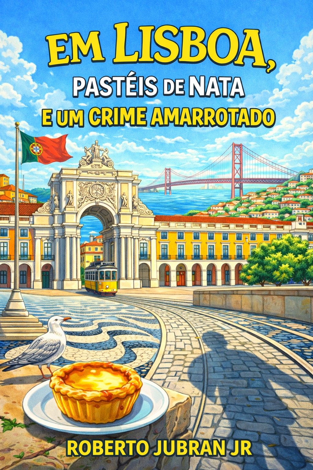 Em Lisboa, Pastéis de Nata e Um Crime Amarrotado