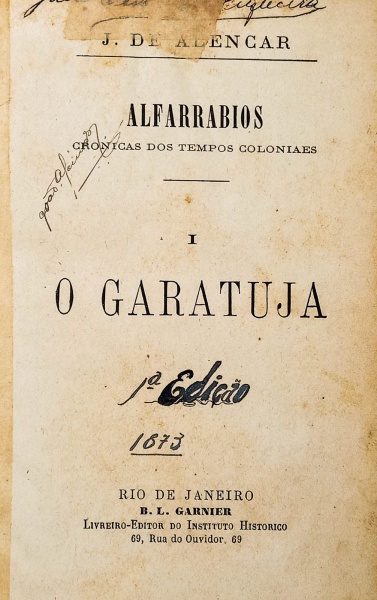 Avatar da comunidade Alfarrábios: O Garatuja