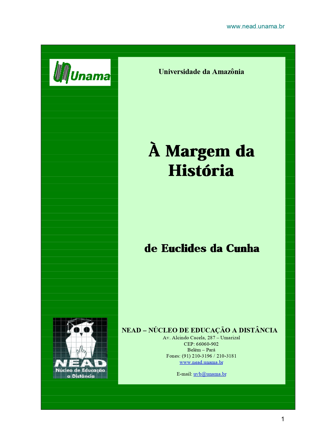 Avatar da comunidade À Margem da História