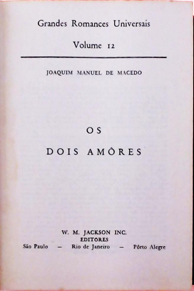 Avatar da comunidade Os Dois Amores