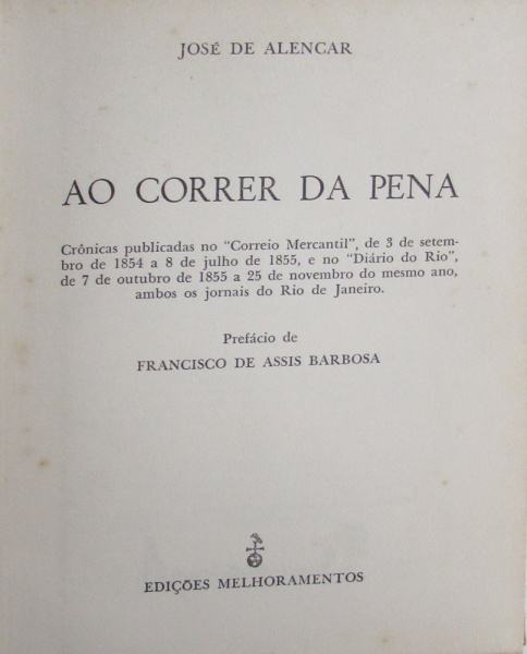 Avatar da comunidade Ao Correr da Pena