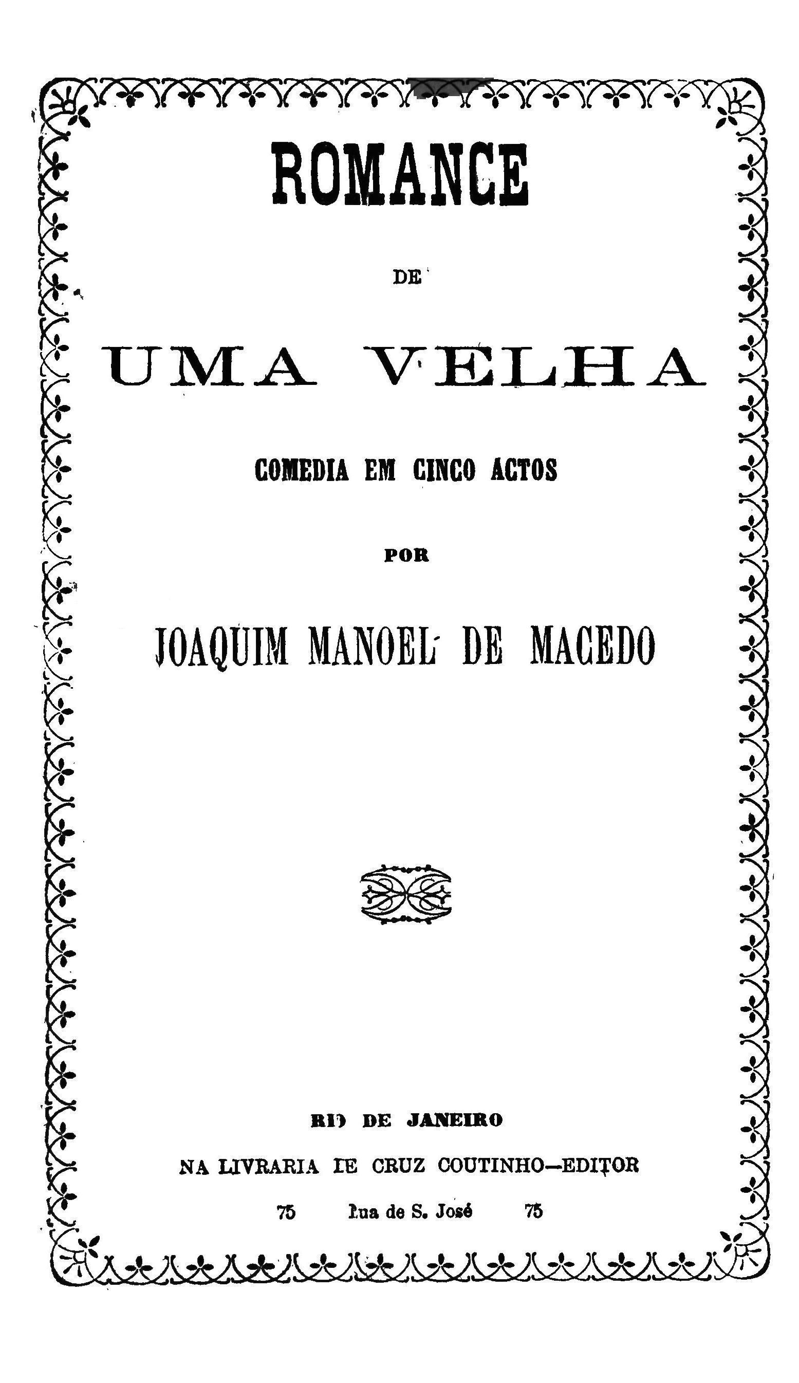 Avatar da comunidade Romance de uma Velha