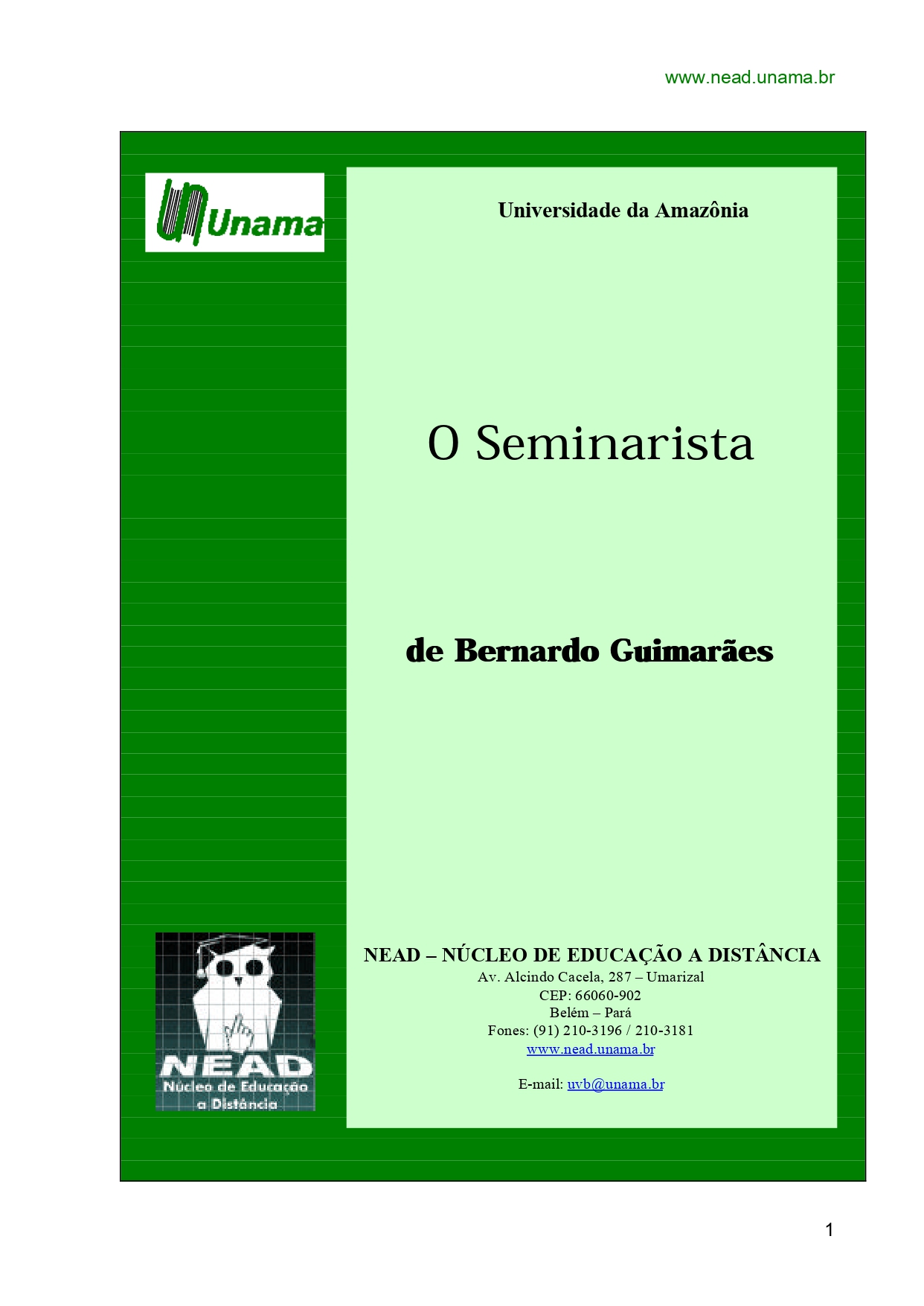 Avatar da comunidade O Seminarista