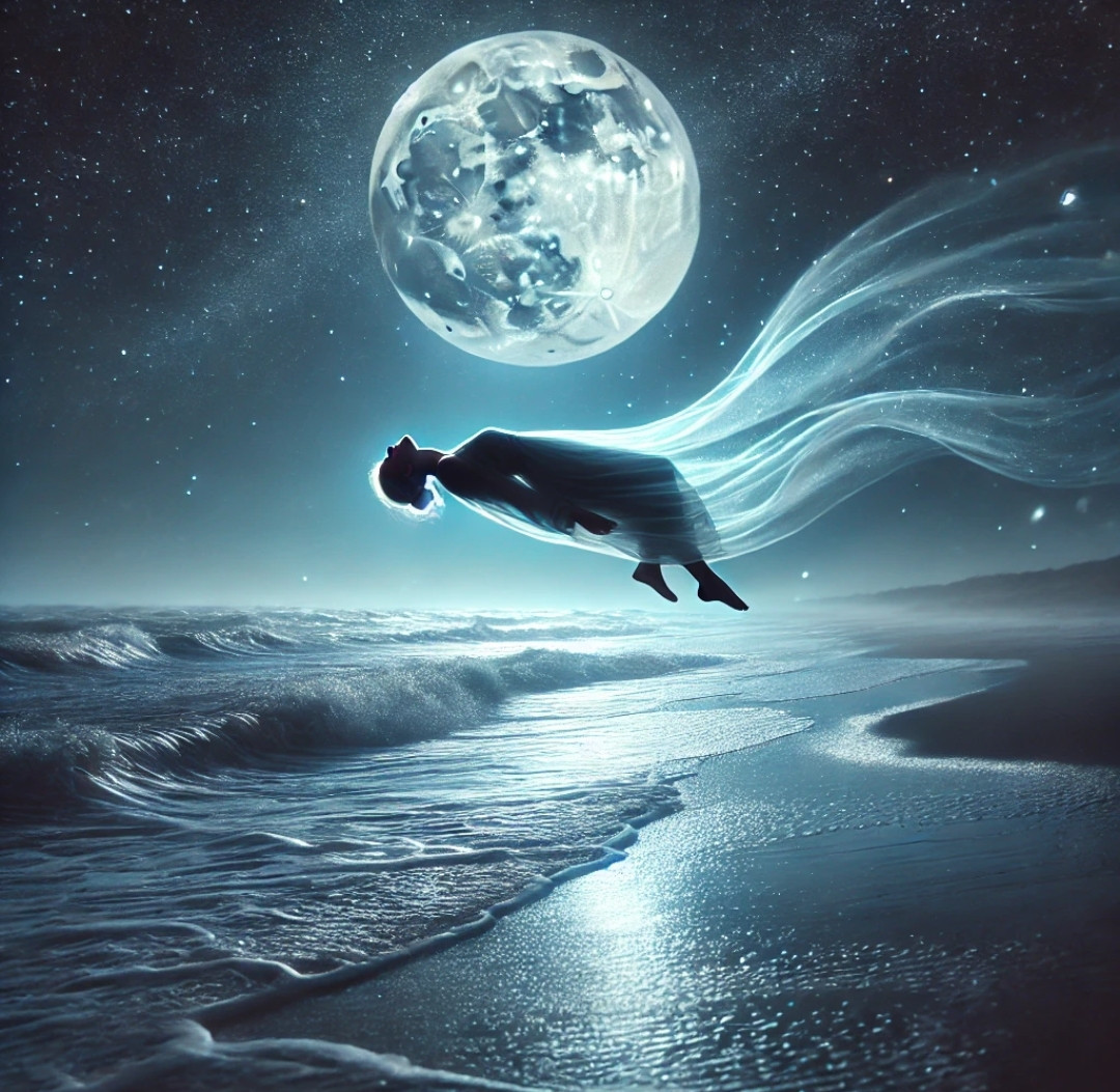 Oh, brisa leve,
levante-me
e me leve

além das luzes,
da praia, do mar.

Leve brisa
em levante,
relativiza
meu peso
massante

embalando
meu corpo
à luz do luar...

Leva-me acima
e avante:

indefeso,
inconstante

mas em ti confiante
(mesmo uspenso no ar)

que meu corpo pairante
lembrará cada instante

das paixões-tempestades
rimantes

Às monções-calamidades
de amar.

Alberto Busquets.

#Desafio 079