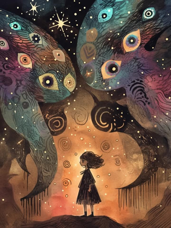 #Desafio - 27

Um vazio 
me afunda,
me puxa pra baixo
quase como uma força 
gravitacional.
Me prende,
me preenche,
me enterra,
bem no fundo
da minha alma.
Onde dormem
os meus monstros,
e os meus piores
pesadelos.

Jusley Naiane