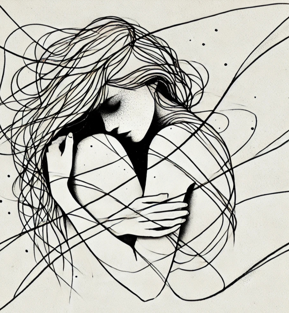 O que eu faço 
Com esse laço 
Que me ata à você?
Fico a mercê 
Das suas mentiras 
Presa em uma armadilha
Manipulada por palavras,
Chantagem psicológica.
Qual é a lógica 
De adoecer alguém,
Que você diz
Querer tão bem?

#desafio 50/365