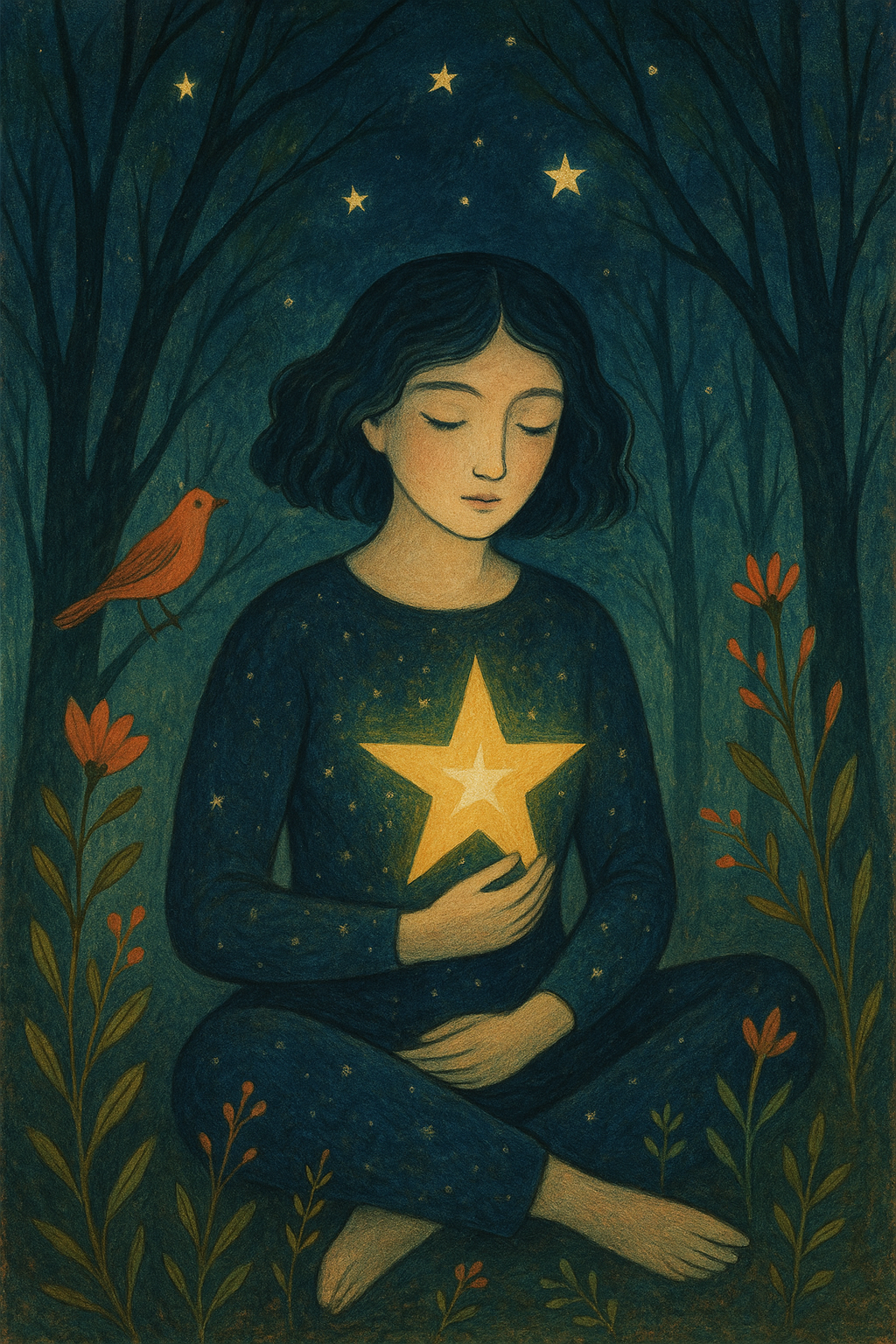 Assim como as estrelas,
tem coisas
que são mais fáceis 
de enxergar no escuro.

Às vezes eu recuo,
fico recluso,
apago as luzes em mim
para enxergar, enfim,
aquilo que estava oculto.

As respostas sempre vem,
quando eu paro e escuto
o silêncio que há também 
aqui, no meu escuro.

Há um universo oculto 
em mim.

#desafio 365/184