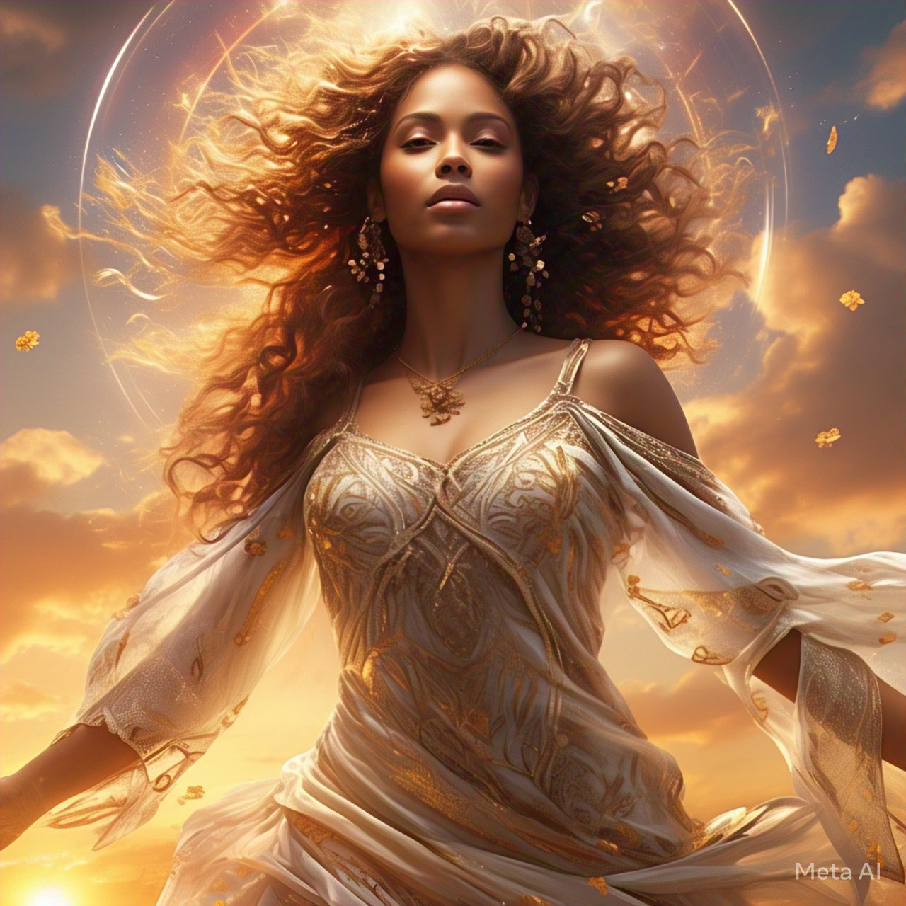 Nós, mulheres que saíram da maldita caverna, 
Vimos o mundo, galgamos a montanha, 
Nosso olhar vai longe, as vendas caíram, 
Nossos pés e braços estão livres, as algemas quebraram, 
Abriremos os olhos daquelas que ainda se submetem, e das que virão. 
Nunca mais, nos queimarão! 
Somos mais da metade do mundo, nós somos o mundo,
Somos a força na multidão ! 

Eliz Leão