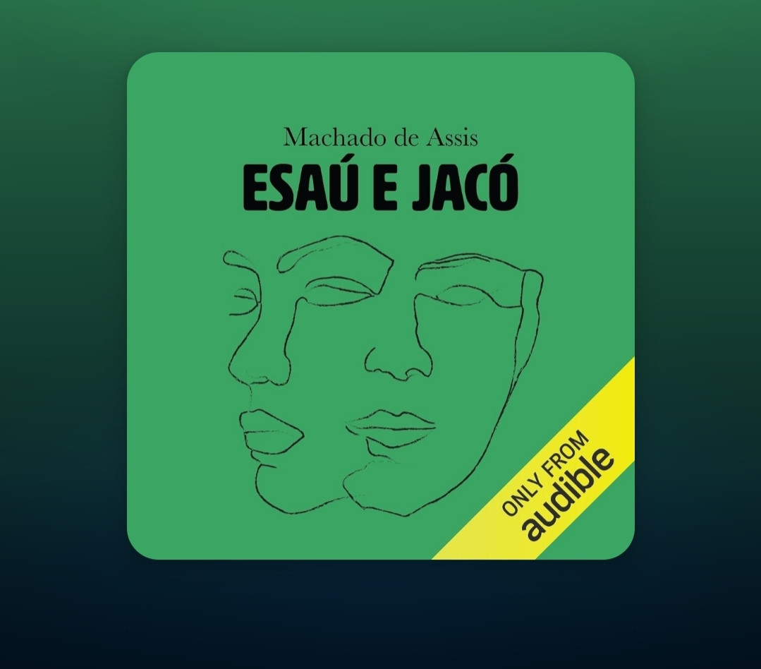 O terceiro livro finalizado do ano foi em audiobook. Comecei ano passado. Esaú e Jacó é um livro denso, como todos do Machado de Assis. Mas é diferente dos que já li: mais lírico, mais metafórico. Conta a história dos gêmeos Pedro e Paulo, marcada por uma rivalidade infinita - desde a divergência política até o amor por uma mesma mulher. Menos focado na personalidade dos protagonistas do que no que eles representam, a obra retrata as tensões políticas desde o império e ainda é atual. Forças conservadoras e revolucionárias seguem em guerra e, ainda assim, há pouco espaço para o povo. Os jovens irmãos representam as classes altas, o masculino, são opostos que, apesar de tudo, jamais deixam de ocupar um lugar de poder. São a tragédia de Flora, a mulher amada. 

Com a ironia característica do autor, se fazendo notar principalmente nas falas do Conselheiro Aires, Esaú e Jacó merece ser lido. Indico para quem gosta de Machado e de política.