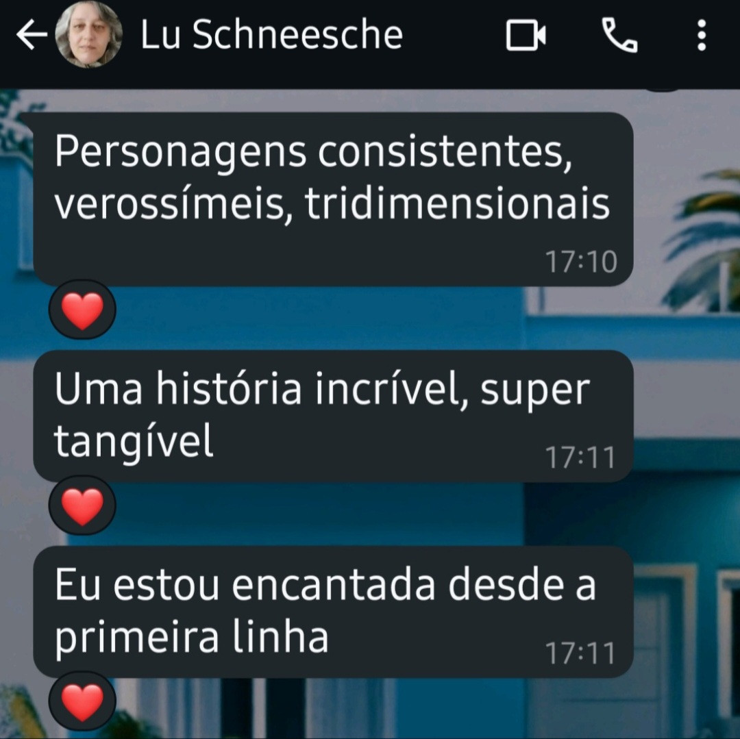 Feedback de "Carícias sob o céu: a história de Duda & Davi". 🥹❤️