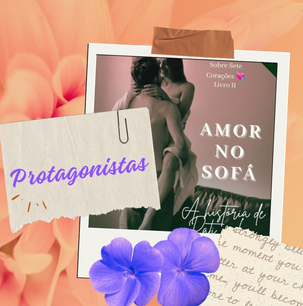 Protagonistas do livro 2 de "Sobre Sete Corações". 
Amo muito esse casal. Tem muito de realidade no sofrimento de Leo com a depressão. É um romance quente, mas sensível e cheio de amor.