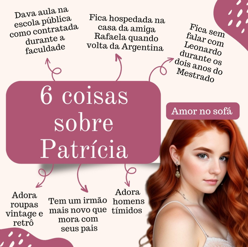 Quer saber um pouco mais sobre este casal formado por um veterinário tímido e uma professora bem saidinha? Aqui estão eles.