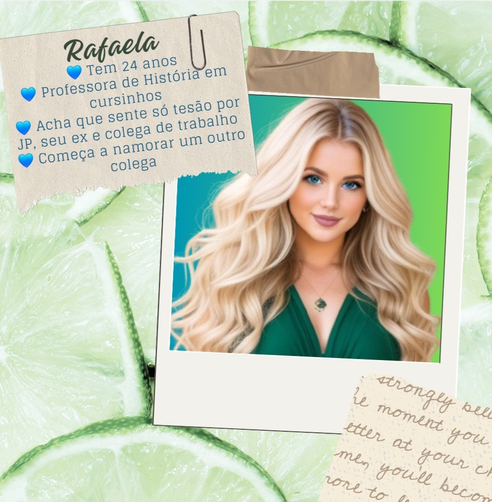 O casal divertido da trilogia tem seu próprio livro. A contraditória Rafaela e o implicante João Paulo se amam, mas não assumem. Apesar disso, se encontram escondido dos amigos em comum para transar sempre que podem. Isso poderia dar certo? Não, né? Imagina quando os dois começam a namorar outras pessoas então.