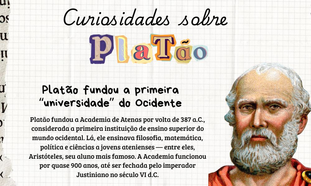 Platão (c. 427 a.C. – c. 347 a.C.) foi um dos mais importantes filósofos da Grécia Antiga e da história do pensamento ocidental. Discípulo de Sócrates e mestre de Aristóteles, ele é considerado o fundador da filosofia como disciplina sistemática.

Para conferir algumas obras do filósofo, assine o conteúdo do @classicos !
