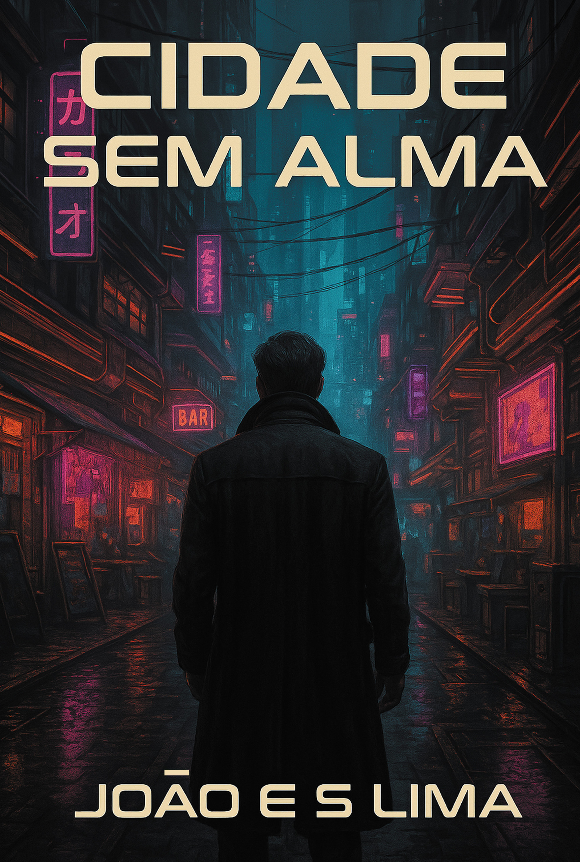 Marcus apertou a mandíbula, mas não teve forças para discutir. Ele sabia que ela estava certa. O desgaste físico e mental cobrava seu preço, e insistir em continuar acordado só tornaria tudo mais difícil.
Ele passou a mão pelo pescoço e suspirou.
— Faz tempo que não paro pra realmente descansar.
Maya assentiu devagar, como se entendesse mais do que estivesse dizendo.
— Então para. Nem que seja por algumas horas.
      Marcus finalmente cedeu, sentando-se no sofá. Ele olhou para Maya uma última vez, como se procurasse algo nos olhos dela, mas encontrou apenas compreensão. Sem mais palavras, ele se deitou, sentindo os músculos protestarem com o movimento.
O apartamento ficou em silêncio.
       Maya permaneceu onde estava, de braços cruzados, observando os letreiros lá fora, perdida em pensamentos. Depois de um tempo, sem perceber, acabou cochilando também, encostada na poltrona.
O descanso deles durou pouco.
        Marcus foi despertado pelo zumbido agudo de uma notificação no holorelógio.
       Algo aconteceu.