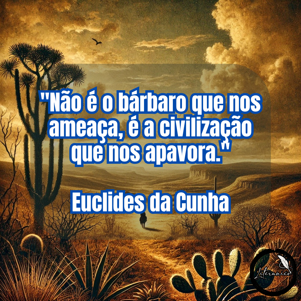 #Bom dia!

Palavra do dia:
#𝕊𝔼ℝ𝕋Ã𝕆

Frase do dia:
"Não é o bárbaro que nos ameaça, é a civilização que nos apavora."
— Euclides da Cunha 

Datas comemorativas de hoje, 20 de janeiro de 2025:

Dia Nacional do Fusca
Dia Nacional do Farmacêutico

Aniversariante:

Euclides da Cunha (1866) — Escritor, jornalista e engenheiro brasileiro, autor de "Os Sertões".