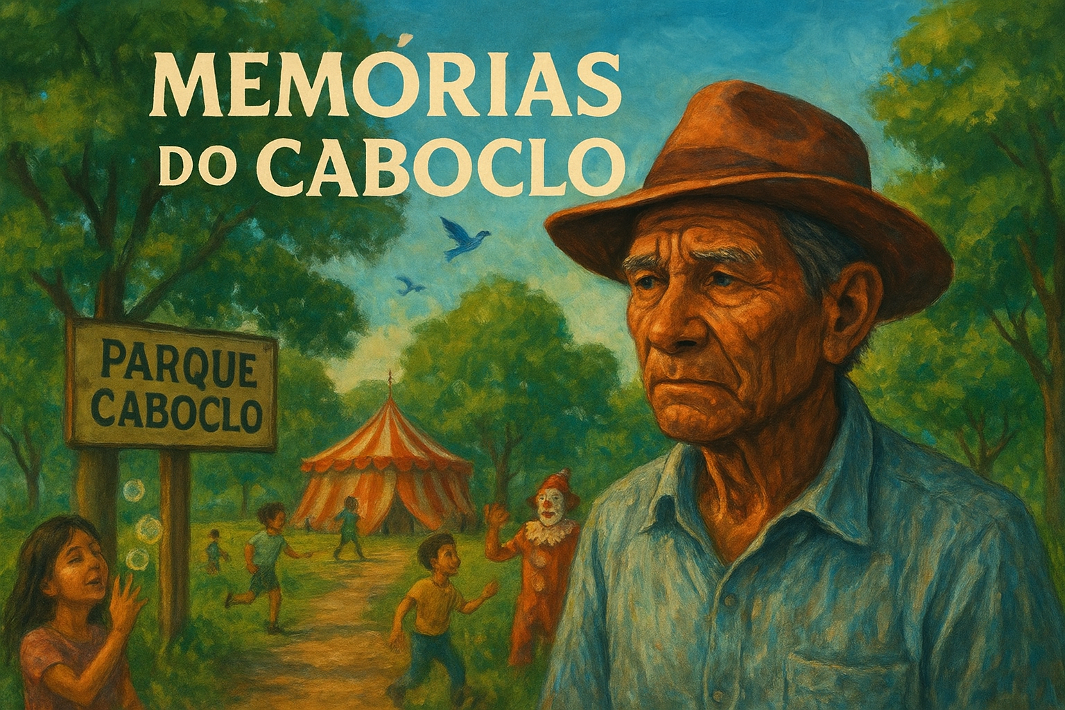 Um adeus ao Parque Caboclo: memórias de infância, saudade e a reflexão sobre o que chamamos de progresso.

Memórias do Caboclo

Vi hoje, por acaso, um anúncio na internet: no próximo dia 30 de setembro, o Parque Caboclo se despedirá da cidade. A manchete era incisiva — "Depois de 30 anos, nunca mais!" — e confesso que algo se apertou dentro de mim. Uma angústia fina, daquelas que misturam saudade com incredulidade.
Passei boa parte da minha infância naquele espaço. Era um refúgio de árvores frondosas, onde as aves faziam ninho e bandos de saguis atravessavam os galhos como acrobatas. Também foi casa para circos itinerantes, que se tornavam parada obrigatória nos domingos e nas férias. Lembro-me com nitidez: os palhaços exagerados, os trapezistas voando no ar, os elefantes imponentes e o globo da morte, que fazia a arquibancada vibrar. Eu dançava sobre a madeira velha, corria até o picadeiro para comprar algodão-doce, quebra-queixo e pirulitos. Voltava para casa melada, risonha, com o coração leve e os olhos cheios de encanto. Era bom. Bom demais.
Outro dia passei por ali, meio sem querer. Ainda havia crianças correndo, rindo, soprando bolhas de sabão que dançavam no ar. Mas o espaço parecia menor do que na minha lembrança. Talvez tenha sido o tempo... ou talvez tenham sido os prédios, que hoje cercam o parque, lançando sombras sobre ele. Uma placa reluzente anunciava a chegada de um novo empreendimento imobiliário, com promessa de “qualidade de vida” e um nome de cidade italiana.
Fiquei ali parada, perguntando em silêncio: qualidade de vida para quem? Para aqueles que nunca pisaram descalços na terra? Que nunca subiram em uma árvore ou provaram uma fruta colhida com as próprias mãos?
Duvido. Desconfiada, observei. Era difícil acreditar que aquele pedaço de verde, um dia declarado Área de Preservação Permanente, pudesse sucumbir à vontade de homens que moldam rios, cortam matas e desdenham da natureza. Homens que semeiam shoppings, erguem monumentos e colhem o que chamam de progresso.
O Parque Caboclo vai morrer. E isso é uma tristeza. Mas o que vivi ali permanece intocado dentro de mim. Talvez eu ainda passe por lá antes do adeus definitivo. Quero prestar minha última homenagem ao velho Caboclo, dar as boas-vindas — ainda que com o coração partido — ao futuro Firenze e oferecer meu lamento àqueles que pensam saber tudo, mas não sabem o essencial: que a vida não cabe em metros quadrados.
Estamos cada vez mais perto de viver em um planeta artificial. E nesse tempo que virá, quando já não houver árvores nativas nem pássaros nas manhãs, talvez alguém perceba — tarde demais — que uma simples sombra natural, o cheiro da terra molhada ou o canto de um sabiá eram, na verdade, os verdadeiros luxos da existência.
@rschumaher