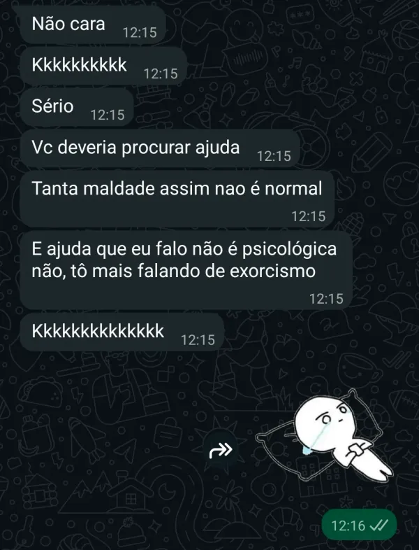 Leitora lendo a continuação do meu livro e me manda isso: Me sentindo levemente atacada aqui! 🤔

https://www.threads.com/@marcellaalbuq.autora/post/DVRCSq-EfQ-?xmt=AQF0O08rNFHoMrkhhV8xSv_7oHXO6lh_lqJUXuSMZDgbQ_Khgvp5rl8TuTdYRJwOZmjuG7la&slof=1